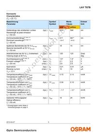 LAY T67B-T2V1-1-1+U2V2-45-1-50-R18-Z Datasheet Page 4