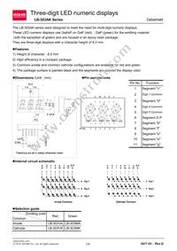 LB-303MA Datasheet Cover