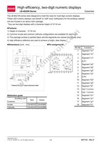 LB-402DN Datasheet Cover