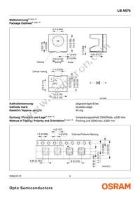 LB A676-K2L2-1-Z Datasheet Page 9