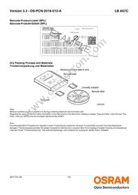 LB A67C-P2S1-35-Z Datasheet Page 16