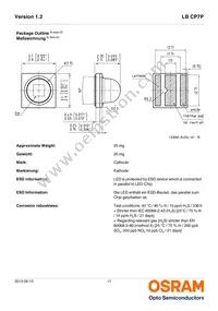 LB CP7P-GZHX-35-0-350-R18 Datasheet Page 11