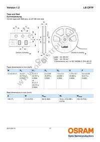 LB CP7P-GZHX-35-0-350-R18 Datasheet Page 17