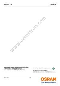 LB CP7P-GZHX-35-0-350-R18 Datasheet Page 23