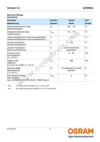 LB E6SG-T1U2-35-Z Datasheet Page 3