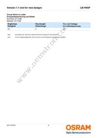 LB H9GP-FZGY-35-1-350 Datasheet Page 6