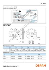 LB M47C-P1Q2-35-1-Z Datasheet Page 12