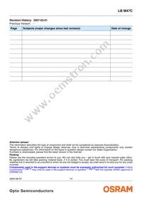 LB M47C-P1Q2-35-1-Z Datasheet Page 14