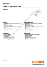 LB M673-N2Q1-35 Datasheet Cover