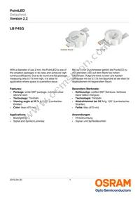 LB P4SG-S2U1-35-1 Datasheet Cover