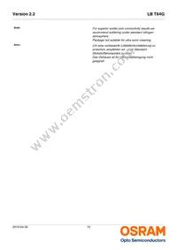 LB T64G-V1CA-59-0-20-R33-Z Datasheet Page 15