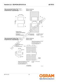 LB T673-L2P2-25-1-10-R18-Z Datasheet Page 12