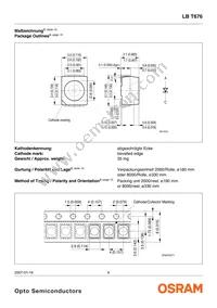 LB T676-K2L2-1-Z Datasheet Page 9