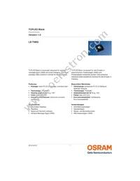 LB T6MG-Q1S1-KQT1-0-10-R18 Datasheet Cover