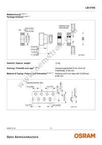 LB V193-K2M2-36-1-Z Datasheet Page 9