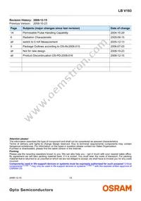 LB V193-K2M2-36-1-Z Datasheet Page 13