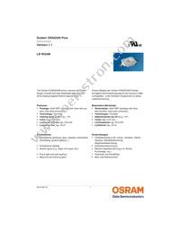 LB W5AM-GZHX-25-0-350-R18-Z Datasheet Cover