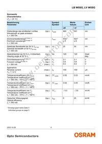 LB W5SG-DYEZ-35 Datasheet Page 4