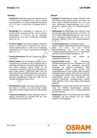 LB W5SM-GXGY-35-0-350-R18-Z Datasheet Page 20