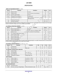 LB11696V-TRM-E Datasheet Page 2