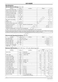 LB11852RV-TLM-H Datasheet Page 2