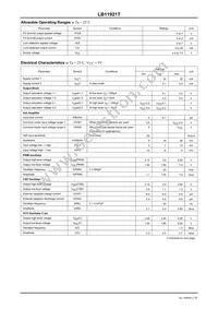 LB11921T-MPB-E Datasheet Page 2