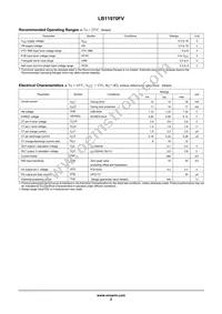 LB11970FV-TLM-E Datasheet Page 2