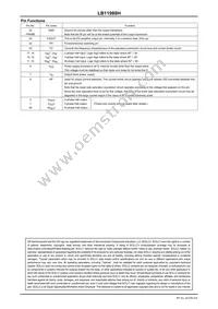 LB11988H-TLM-E Datasheet Page 6