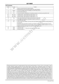 LB11988V-TLM-E Datasheet Page 6