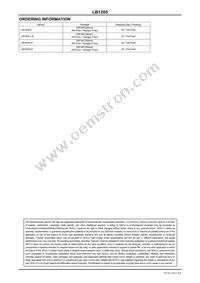 LB1205Z-E Datasheet Page 4