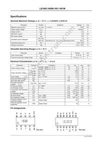 LB1861M-TLM-H Datasheet Page 2