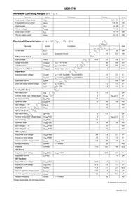 LB1876-TLM-E Datasheet Page 2