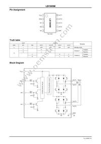 LB1909M-TE-L-E Datasheet Page 3