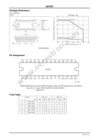LB1927-E Datasheet Page 4