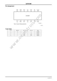 LB1933M-TRM-E Datasheet Page 3