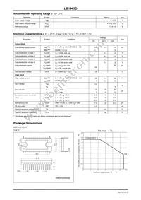 LB1945D-E Datasheet Page 2