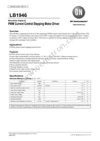 LB1946-E Datasheet Cover