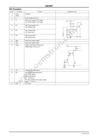 LB1947-E Datasheet Page 5