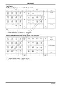 LB8649W-TBM-E Datasheet Page 4