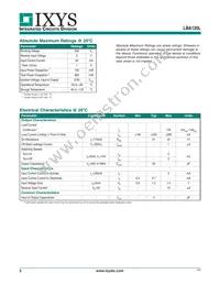 LBA120LS Datasheet Page 2