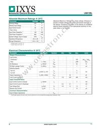 LBA126LSTR Datasheet Page 2