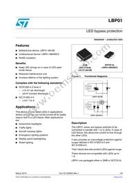 LBP01-0810B Datasheet Cover