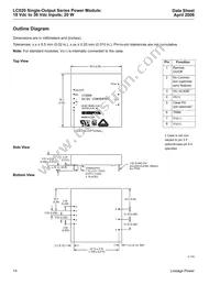 LC020A Datasheet Page 14