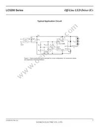 LC5205S Datasheet Page 7
