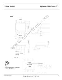 LC5205S Datasheet Page 9