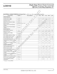 LC5511D Datasheet Page 3