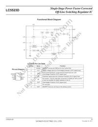LC5523D Datasheet Page 6