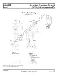 LC5549LF Datasheet Page 11