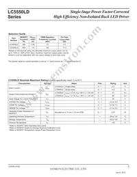 LC5556LD Datasheet Page 2