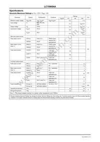 LC709004AMJ-AH Datasheet Page 2